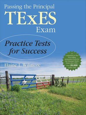 cover image of Passing the Principal TExES Exam